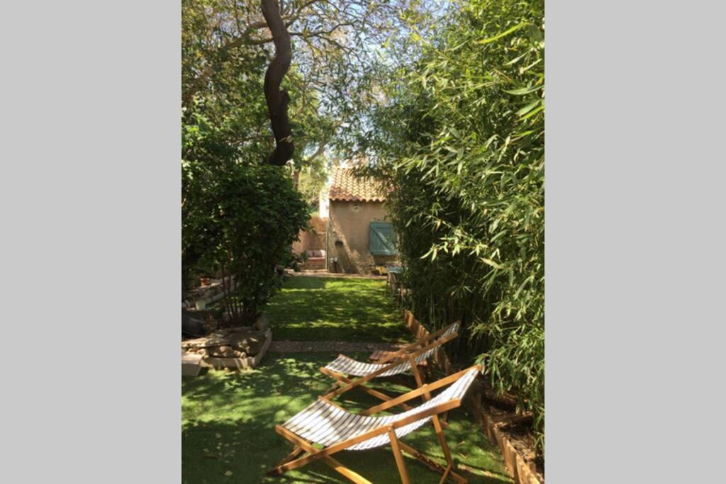 La Cassirene - Maisonnette Centre Cassis - Jardin Kültér fotó
